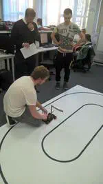 NXP Car Racing Track Test